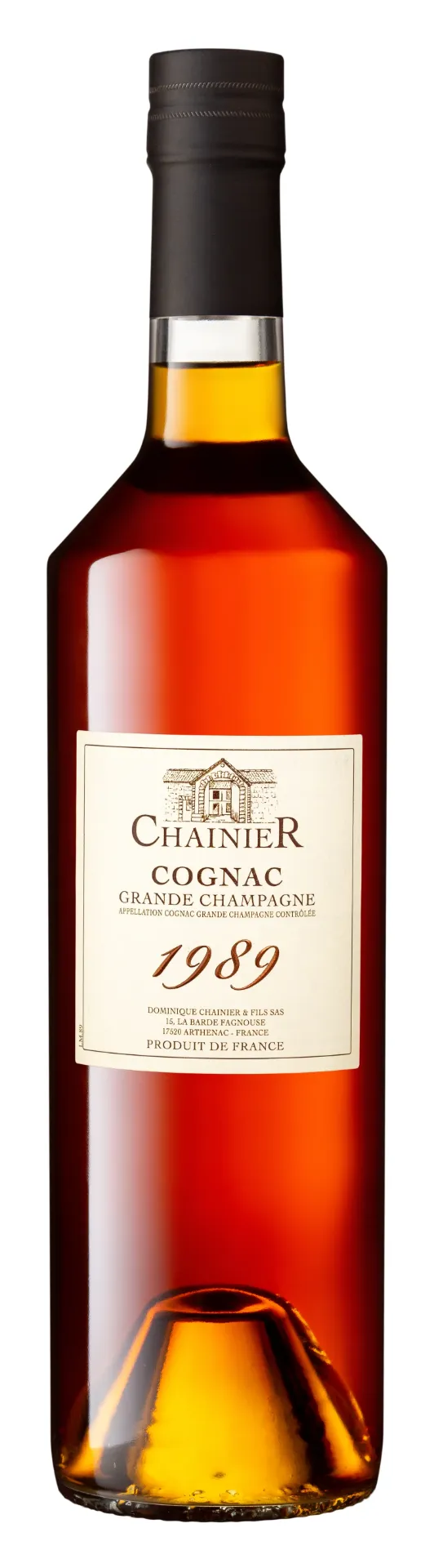 Dominique Chainier Cognac 1989 Grande Champagne